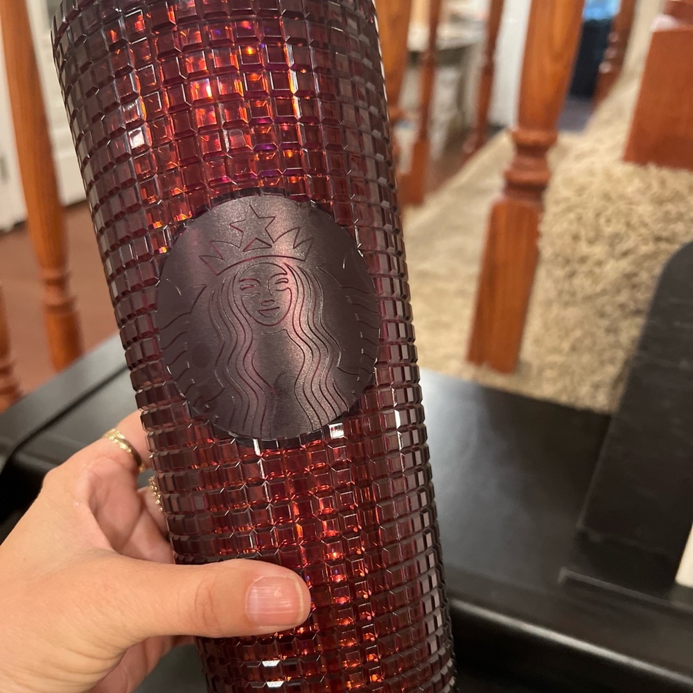 Starbucks Plum Jeweled Tumbler